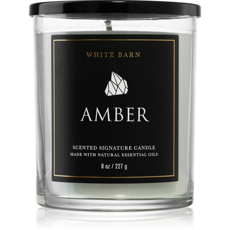 Bath & Body Works Amber ароматна свещ 227 гр.