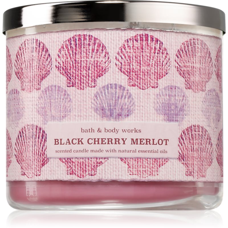 Bath & Body Works Black Cherry Merlot ароматна свещ 411 гр.