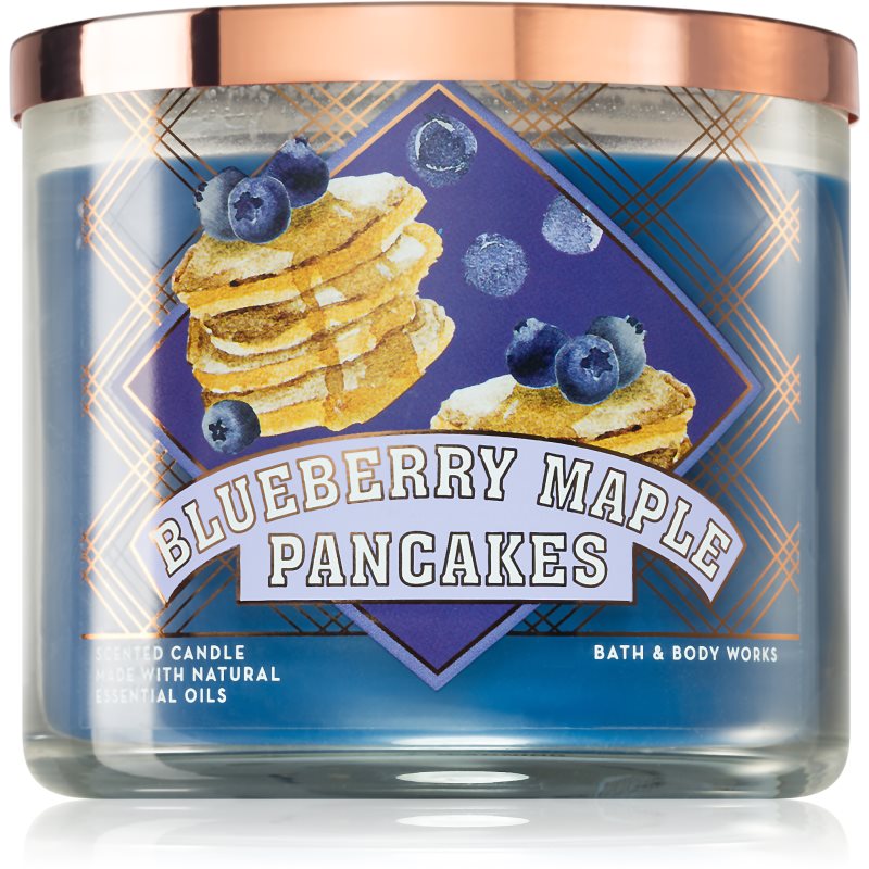 Bath & Body Works Blueberry Maple Pancakes ароматна свещ II. 411 гр.