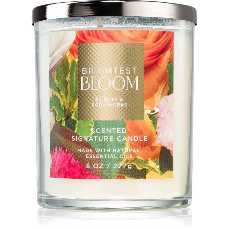 Bath & Body Works Brightest Bloom ароматна свещ 227 гр.