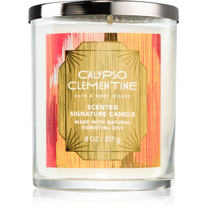 Bath & Body Works Calypso Clementine ароматна свещ 227 гр.