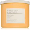 Bath & Body Works Cardamom & Vetiver ароматна свещ 411 гр.