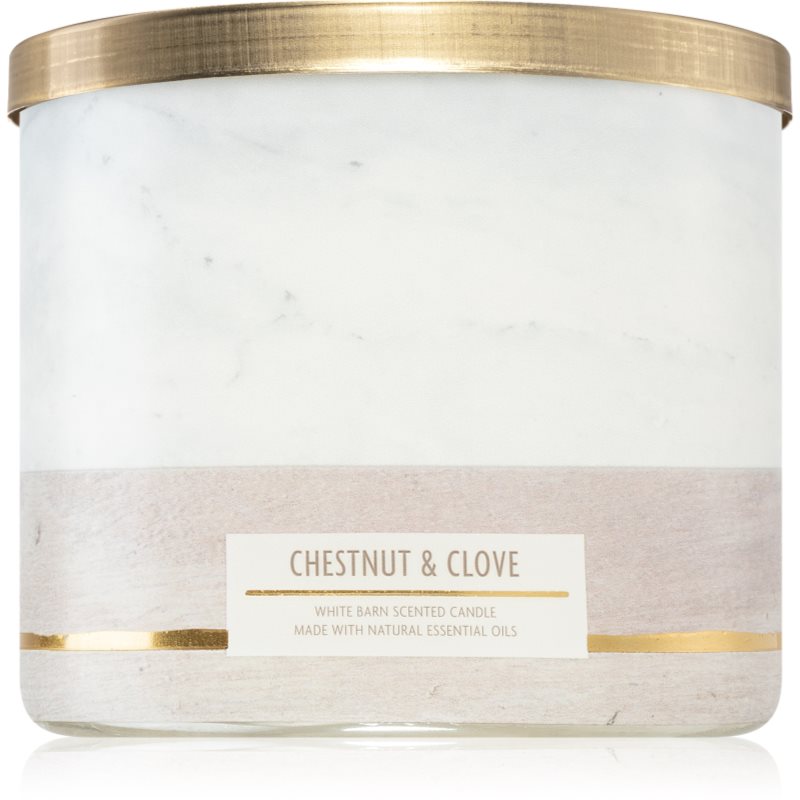 Bath & Body Works Chestnut & Clove ароматна свещ 411 гр.