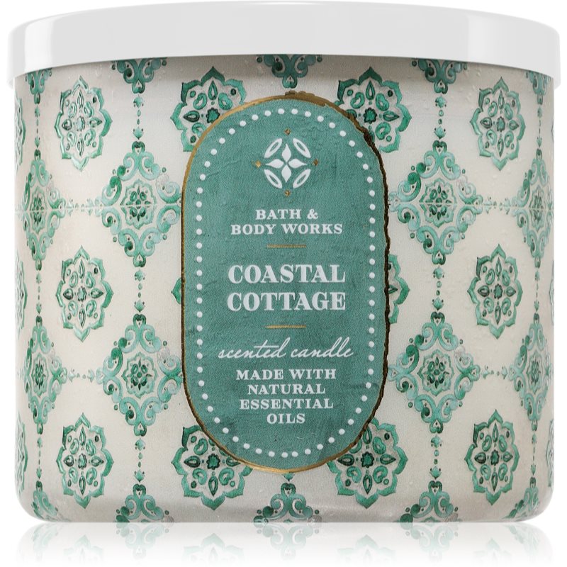 Bath & Body Works Coastal Cottage ароматна свещ 411 гр.