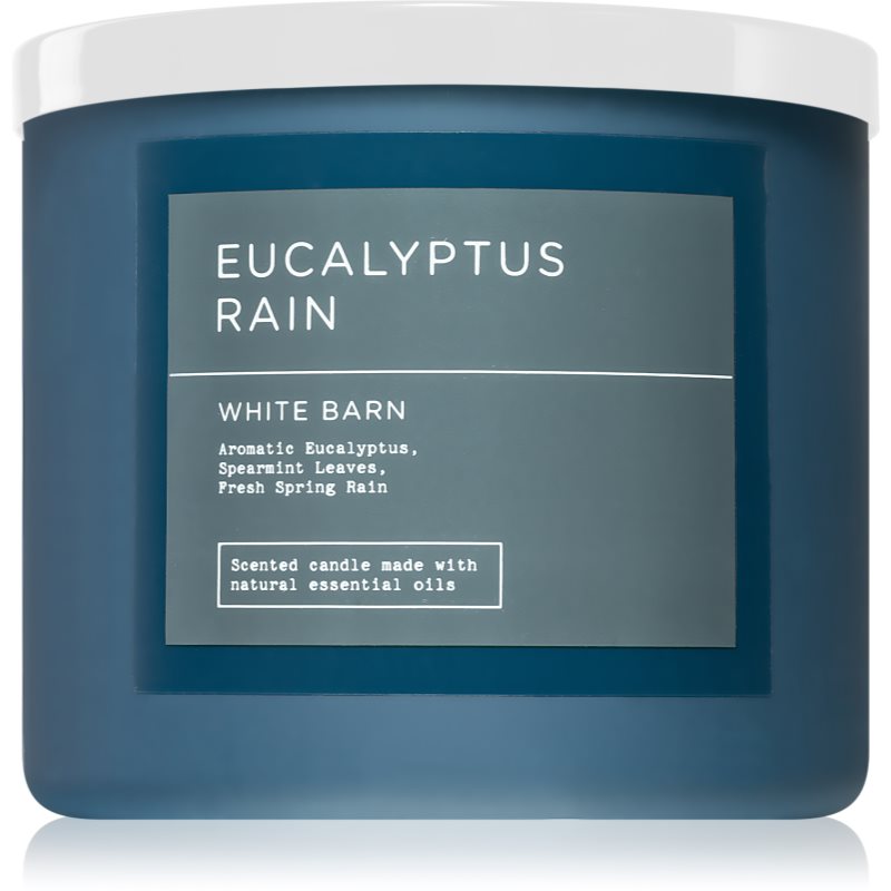 Bath & Body Works Eucalyptus Rain ароматна свещ 411 гр.