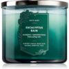 Bath & Body Works Eucalyptus Rain ароматна свещ 411 гр.