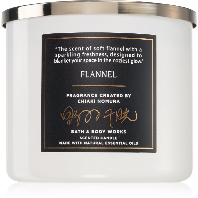 Bath & Body Works Flannel ароматна свещ 411 гр.
