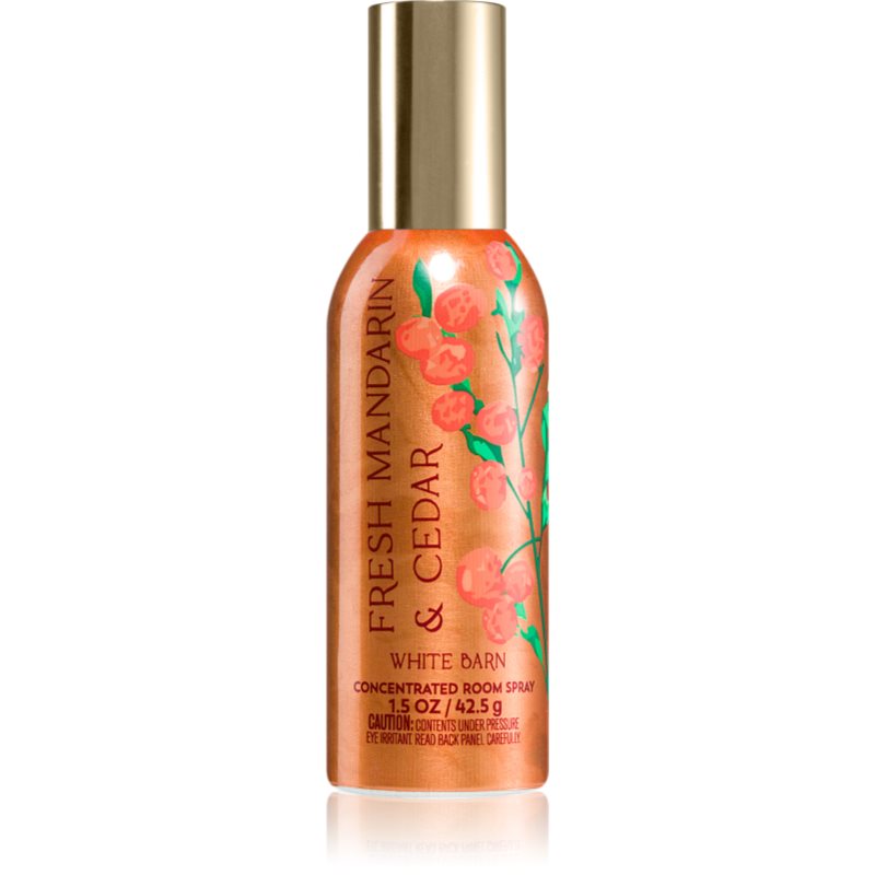 Bath & Body Works Fresh Mandarin & Cedar cпрей за дома 42.5 гр.