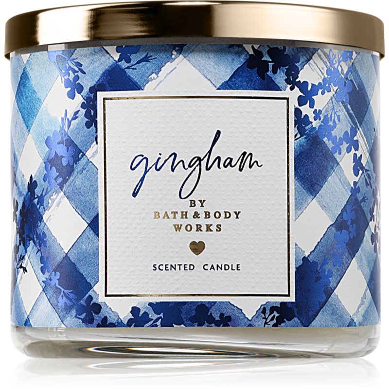 Bath & Body Works Gingham ароматна свещ 411 гр.