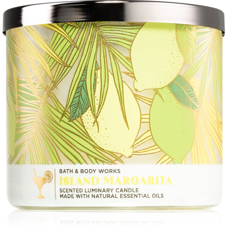 Bath & Body Works Island Margarita ароматна свещ 411 гр.