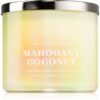 Bath & Body Works Mahagony Coconut ароматна свещ V. 411 гр.