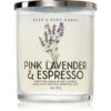 Bath & Body Works Pink Lavender & Espresso ароматна свещ 227 гр.