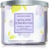 Bath & Body Works Spring Plum and Blackberries ароматна свещ 411 гр.