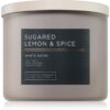 Bath & Body Works Sugared Lemon & Spice ароматна свещ 411 гр.