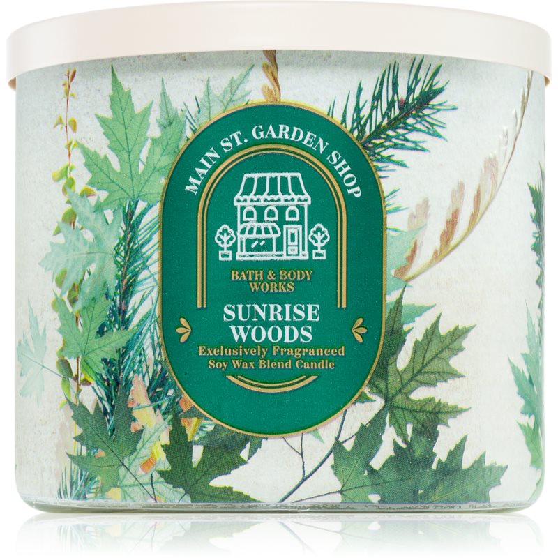 Bath & Body Works Sunrise Woods ароматна свещ 411 гр.