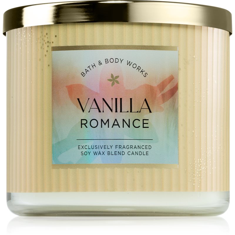 Bath & Body Works Vanilla Romance ароматна свещ 411 гр.