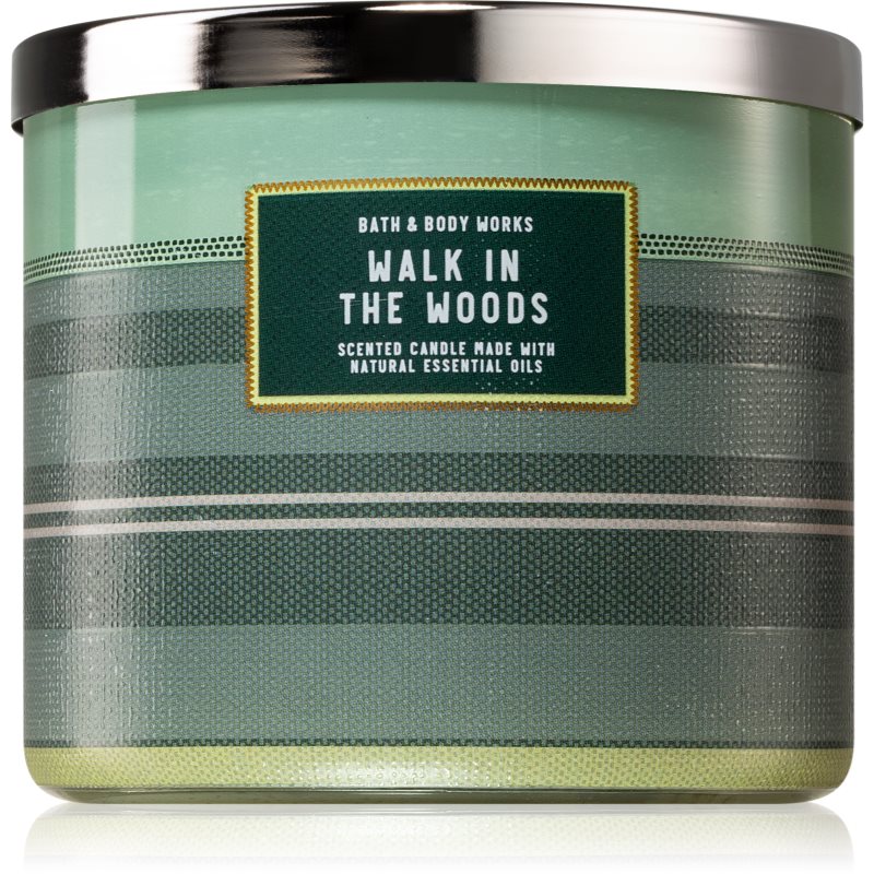 Bath & Body Works Walk In The Woods ароматна свещ 411 гр.