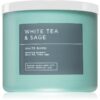 Bath & Body Works White Tea & Sage ароматна свещ 411 гр.