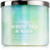 Bath & Body Works White Tea & Sage ароматна свещ 411 гр.