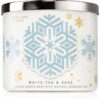 Bath & Body Works White Tea& Sage ароматна свещ 411 гр.