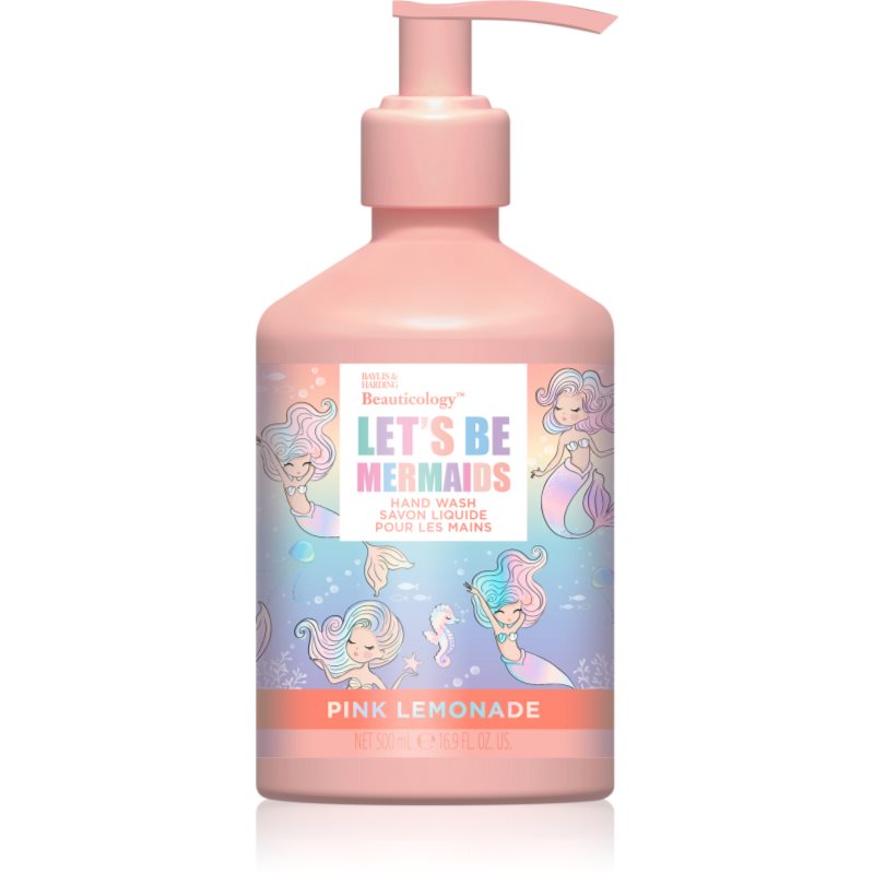 Baylis & Harding Beauticology Let's Be Mermaids нежен течен сапун за ръце аромати Pink Lemonade 500 мл.