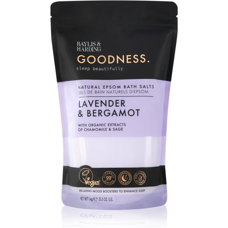 Baylis & Harding Goodness Sleep Beautifully сол за баня с лавандула 1 кг на ниска цена