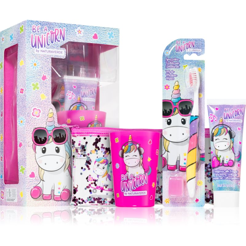 Be a Unicorn Naturaverde Oral Care подаръчен комплект за деца