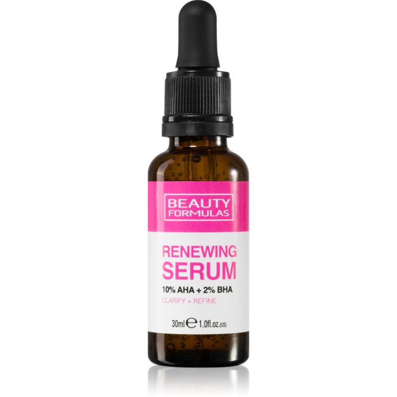 Beauty Formulas Renewing 10% AHA + 2% BHA обновяващ серум 30 мл.
