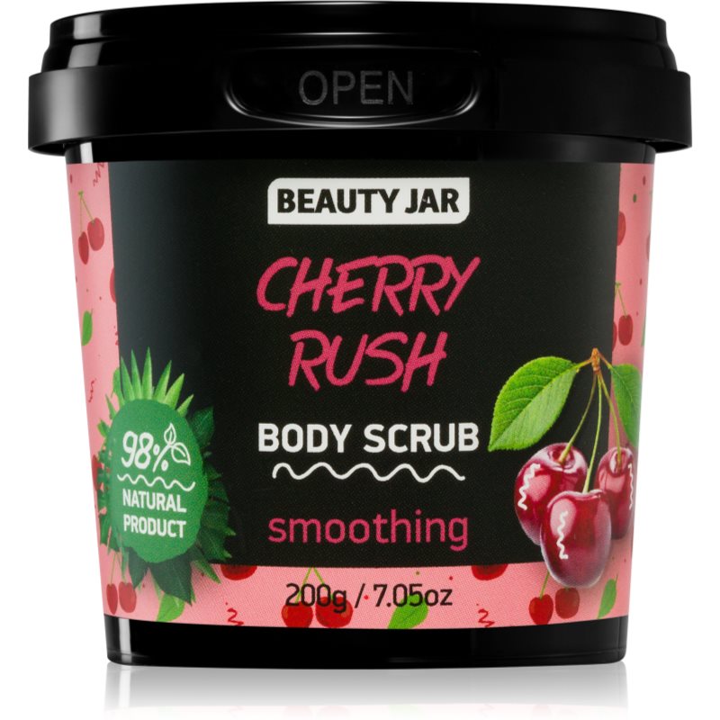 Beauty Jar Cherry Rush омекотяващ скраб за тяло 200 гр. на ниска цена