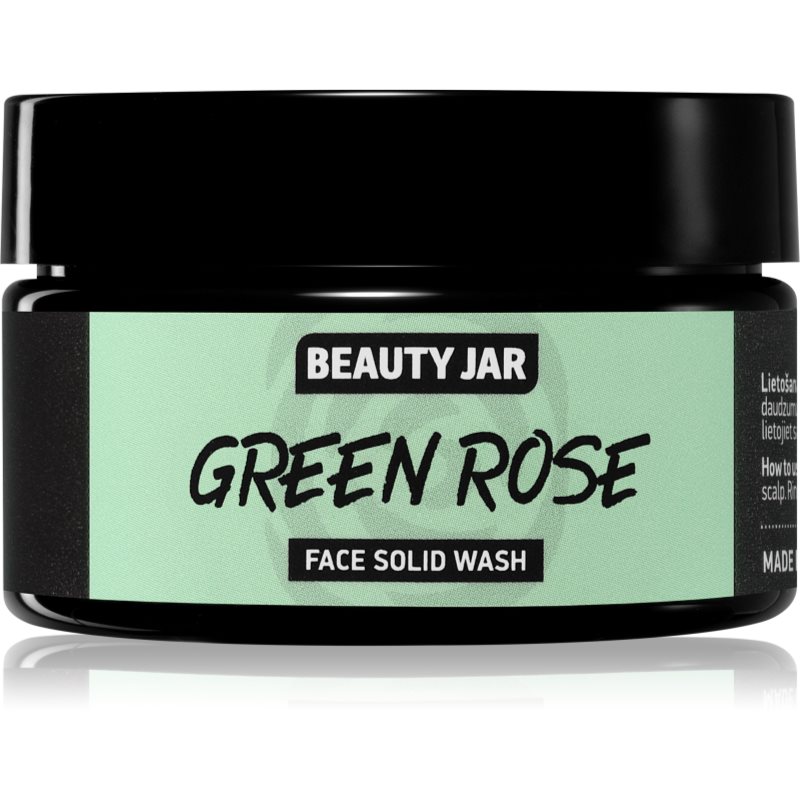 Beauty Jar Green Rose почистващ сапун за лице с ексфолиращо действие 25 гр. на ниска цена