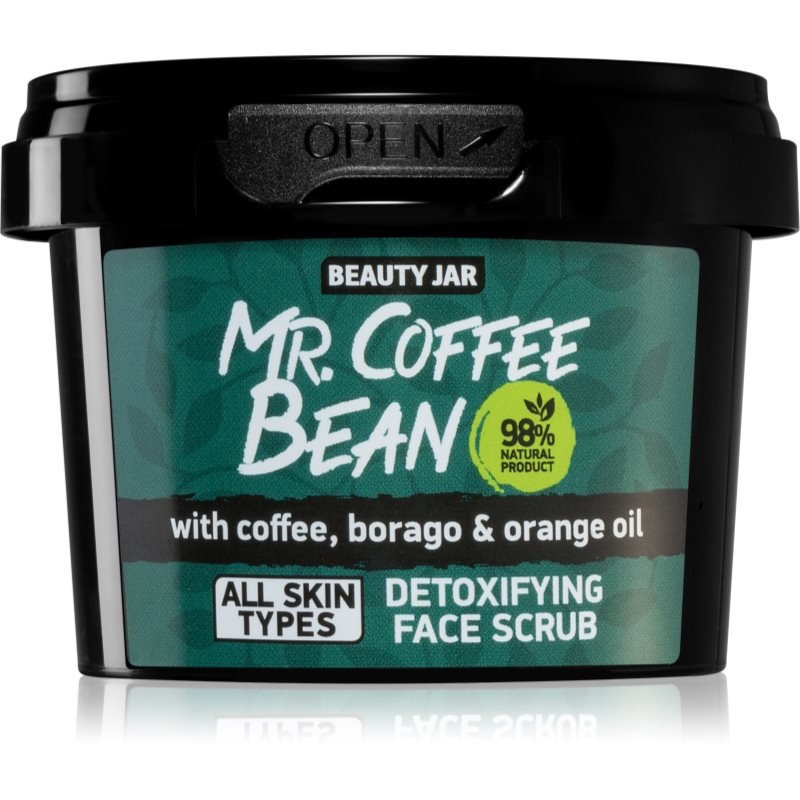 Beauty Jar Mr. Coffee Bean почистващ пилинг за лице 50 гр.