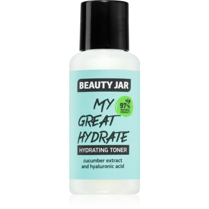 Beauty Jar My Great Hydrate хидратиращ тоник с екстракт от краставица 80 мл.