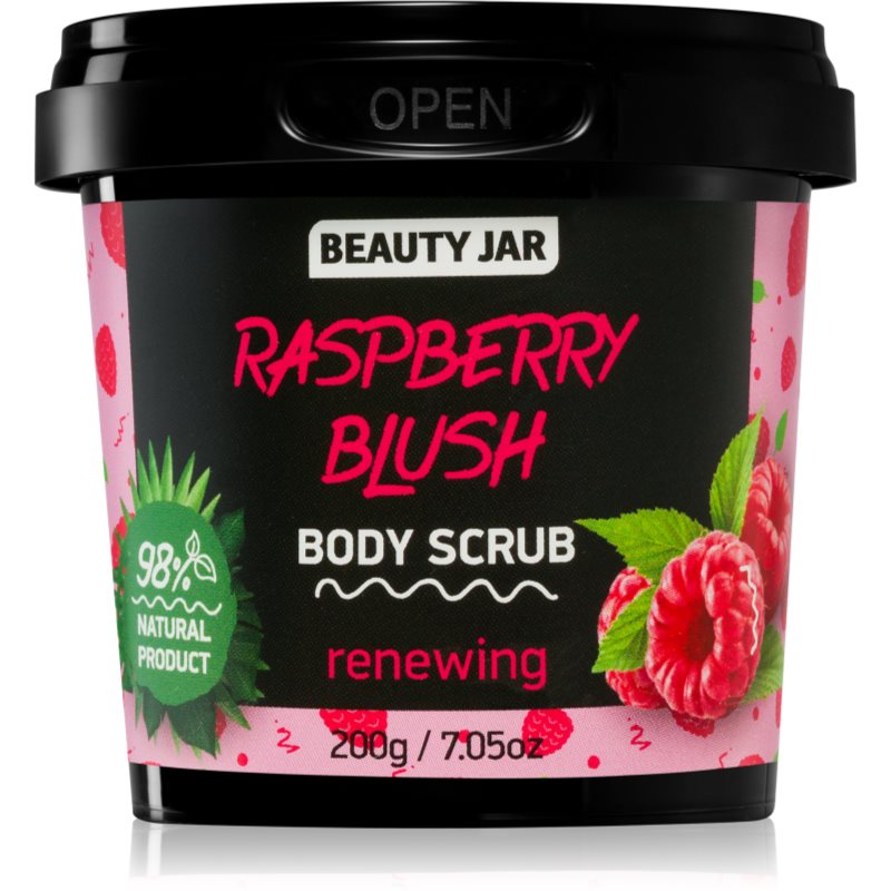 Beauty Jar Raspberry Blush освежаващ пилинг за тяло 200 гр.