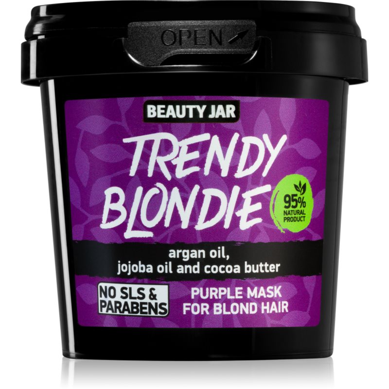 Beauty Jar Trendy Blondie естествено неутрализираща маска за руса коса 150 мл.