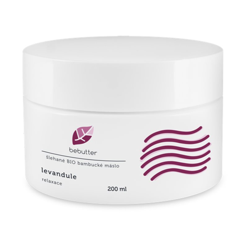 Bebutter Whipped shea butter Levandule масло от шеа за успокояване на кожата 200 мл.