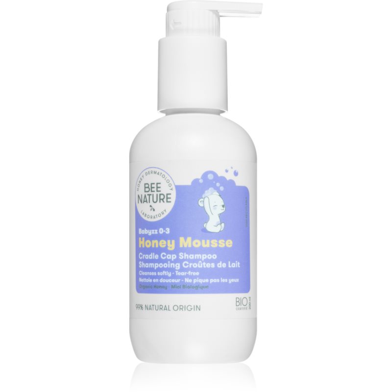 Bee Nature Babyzz Honey Mousse нежен шампоан за деца от раждането им 200 мл.