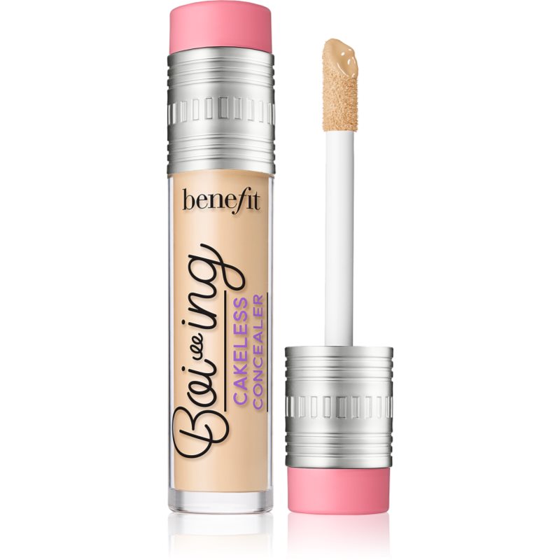 Benefit Boi-ing Cakeless Concealer течен прикриващ коректор цвят 3 Light Neutral 5 мл.