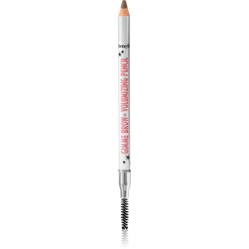 Benefit Gimme Brow+ Volumizing Pencil водоустойчив молив за вежди за обем цвят 4 Warm Deep Brown 1