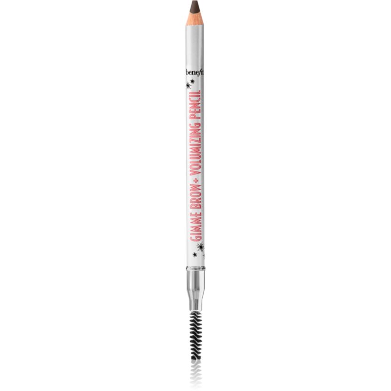 Benefit Gimme Brow+ Volumizing Pencil водоустойчив молив за вежди за обем цвят 5 Warm Black-Brown 1