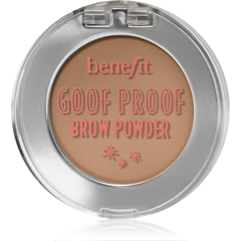 Benefit Goof Proof Brow Powder пудра за вежди цвят 2 Warm Golden Brown 1