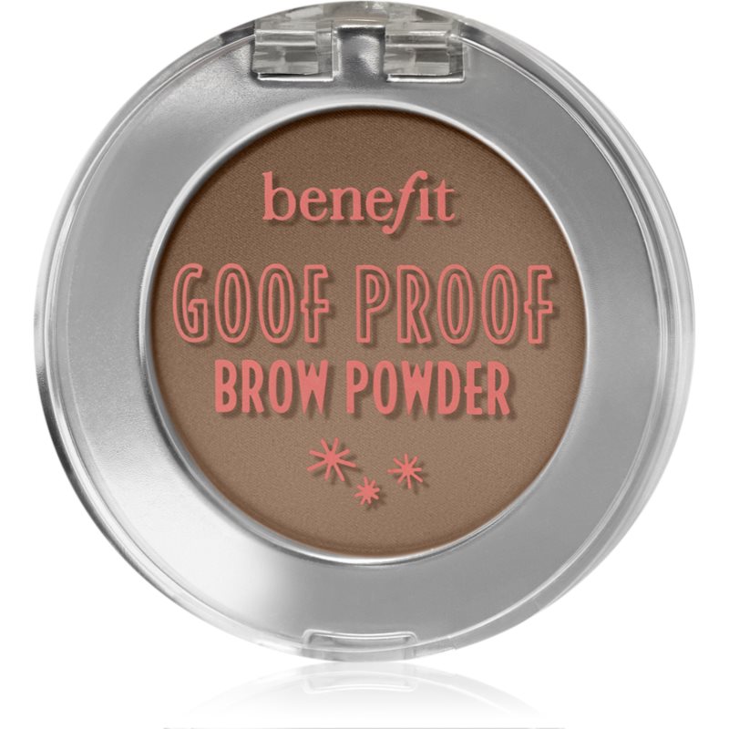 Benefit Goof Proof Brow Powder пудра за вежди цвят 3 Warm Light Brown 1