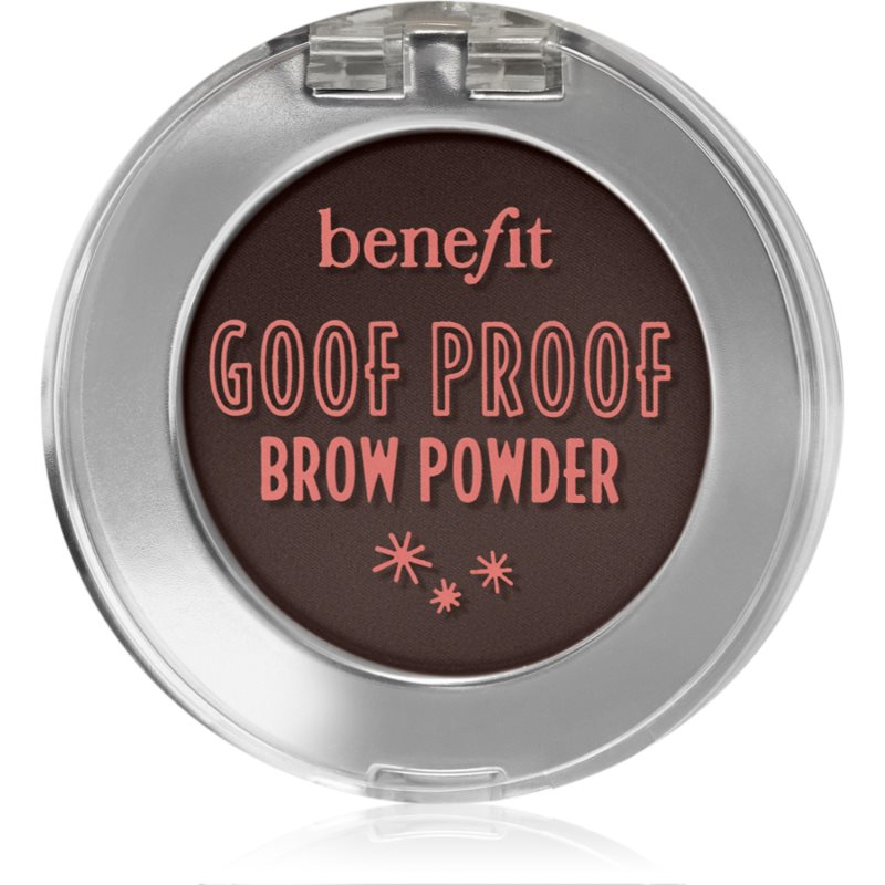 Benefit Goof Proof Brow Powder пудра за вежди цвят 5 Warm Black Brown 1
