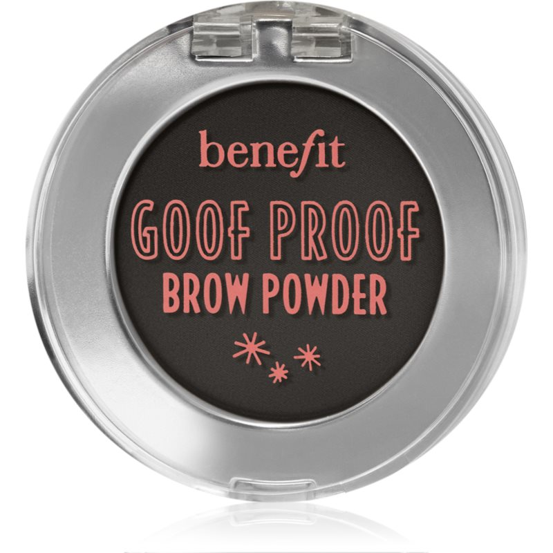 Benefit Goof Proof Brow Powder пудра за вежди цвят 6 Cool Soft Black 1