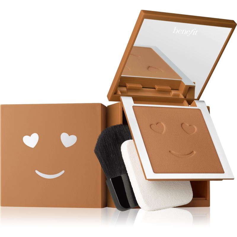 Benefit Hello Happy Velvet Powder Foundation компактна пудра цвят 11 Dark Neutral 7 гр.