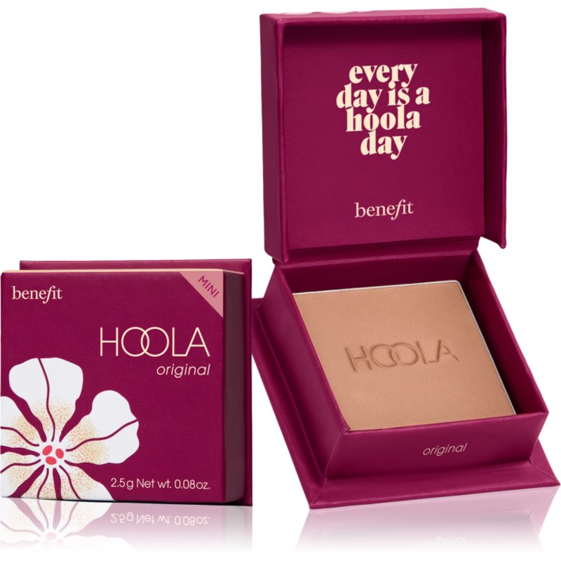 Benefit Hoola Mini бронзираща пудра с матиращ ефект цвят Hoola 2