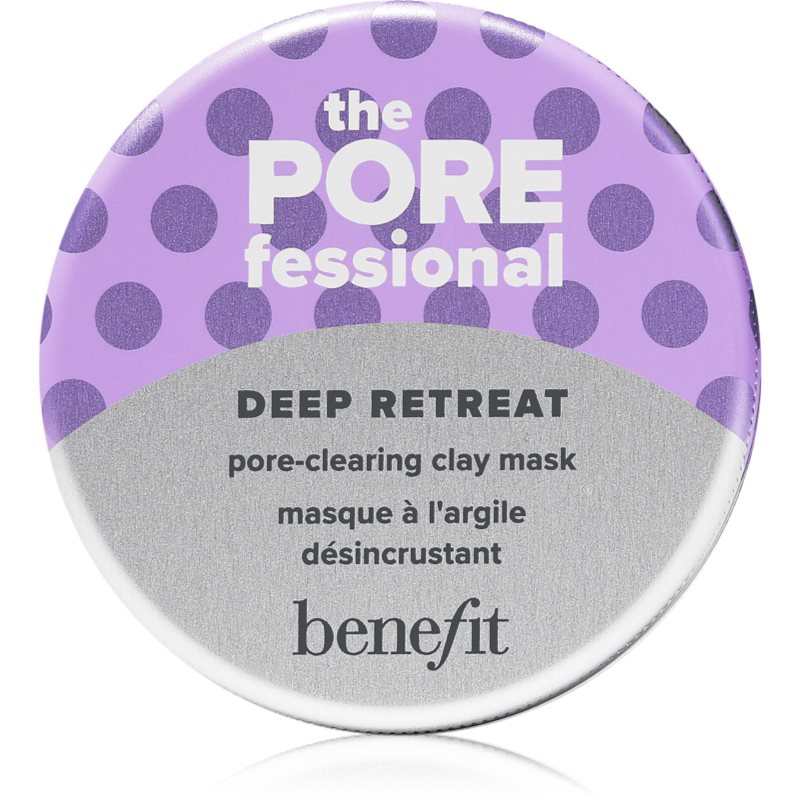 Benefit The POREfessional Deep Retreat почистваща глинена маска за лице за разширени пори 75 мл.