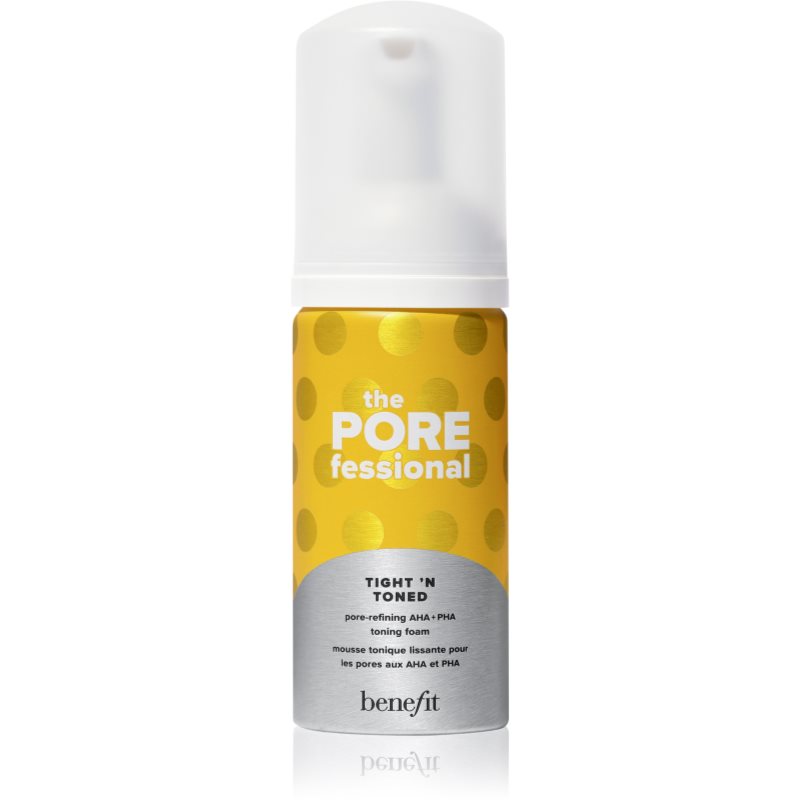 Benefit The POREfessional Tight 'n Toned Mini тонираща пяна за изглаждане на кожата и минимизиране на порите 60 мл.