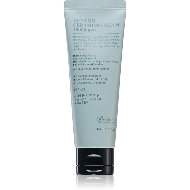 Benton Ceramide успокояващ и хидратиращ крем за регенерация и възстановяване на кожата 80 мл.