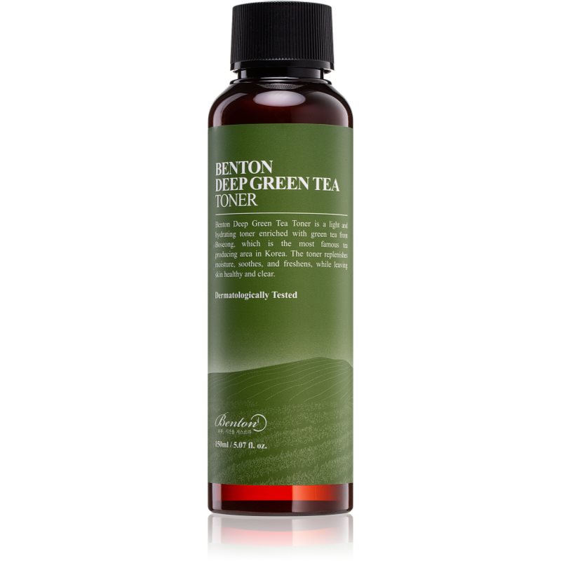 Benton Deep Green Tea хидратиращ тоник със зелен чай 150 мл.