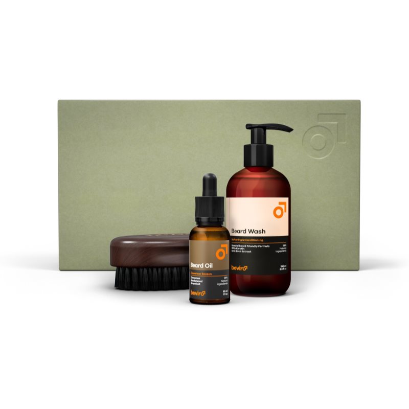 Beviro Cinnamon Season Beard Care Kit подаръчен комплект за брадата